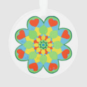 Heart Mandala Ornament (achterkant)