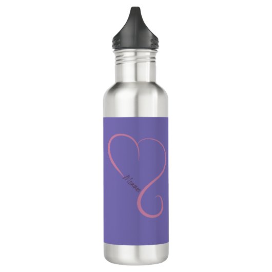 Heart Momma roestvrij waterfles 24 oz Waterfles (Links)