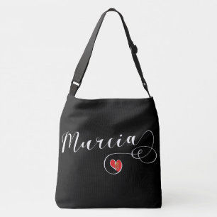 Heart Murcia Flag, Spanje, ik hou van Murcia Crossbody Tas