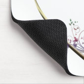 Heart n Flowers Custom Muismat (Hoek)