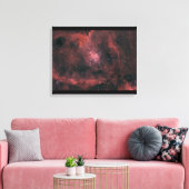 Heart Nebula Canvas Afdruk (Insitu (Woonkamer))