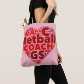 Heart Netball ThMED Coach Canvas tas (Dichtbij)
