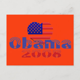 'Heart' Obama 2008 Briefkaart