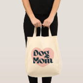 Heart of a mom dog Tote bag (Devant (produit))