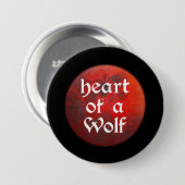 Heart of a Wolf Button (Voorkant /achterkant)