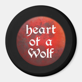 Heart of a Wolf Magnet Magneet