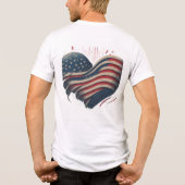 Heart of America Tri-Blend Shirt (Achterkant)