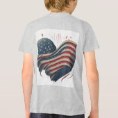 Heart of America Tri-Blend Shirt (Achterkant)