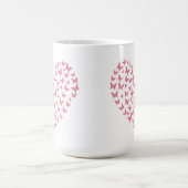 Heart of Capricious Butterflies Magische Mok (Midden)