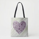 Heart of Flowers Tote Draagtas (Voorkant)