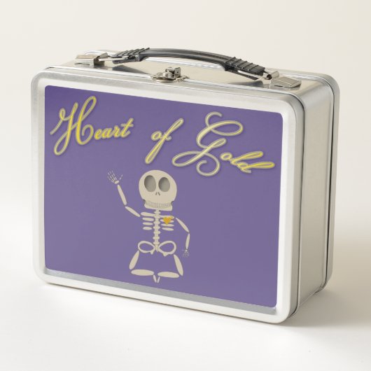 Heart of Gold Metal Lunchbox (Voorkant)
