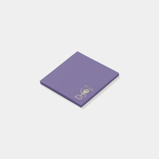 Heart of Gold Post-It Notes (Incliné)