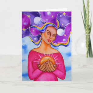 Heart of Healing beroemd gemaakt door Rita Loyd Kaart