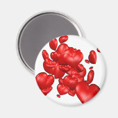 Heart-of-hearts Magnet Magneet (Voorkant / Achterkant)