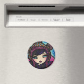 "Heart of Ice" Fairy Magnet Magneet (Insitu (Vaatwasser))