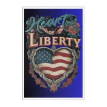 Heart Of Liberty beroemd gemaakt door Acrylic Wall
