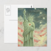 Heart of Liberty Briefkaart (Voorkant / Achterkant)