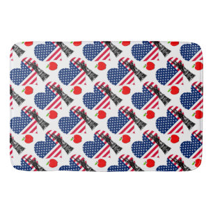 Heart of Liberty: een patriottisch ontwerp uit New Badmat