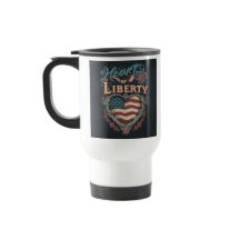 Heart of Liberty Travel is een koffiemok.