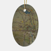 Heart of New Braunfels, Texas Keramisch Ornament (Links)