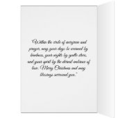 Heart of Prayer, Crown of Holly Card (Intérieur (Gauche))