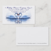 Heart of Swans Wedding Planner Visitekaartje (Voorkant / Achterkant)
