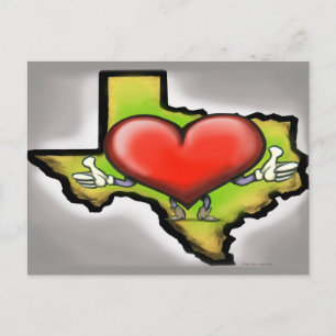Heart of Texas Briefkaart
