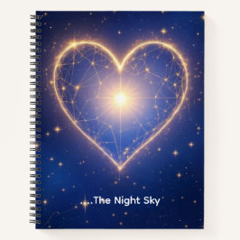 Heart of the Night Sky Notitieboek