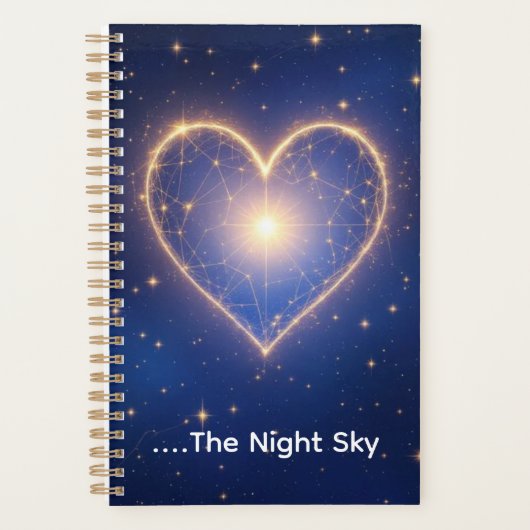 Heart of the Night Sky Planner (Voorkant)