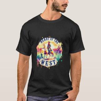 ✨Heart of the West - Cowboy Desert Ride T-shirt