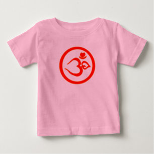 Heart Om Sign - Baby Yoga Clothes
