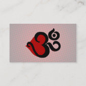 Heart Om Visitekaartjes (Achterkant)