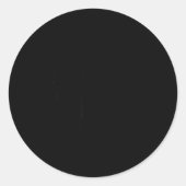 Heart On Orange Shirt. Unity Day Ronde Sticker (Voorkant)