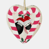 Heart Ornament Merry Kerstmis HABIBI (Rechts)