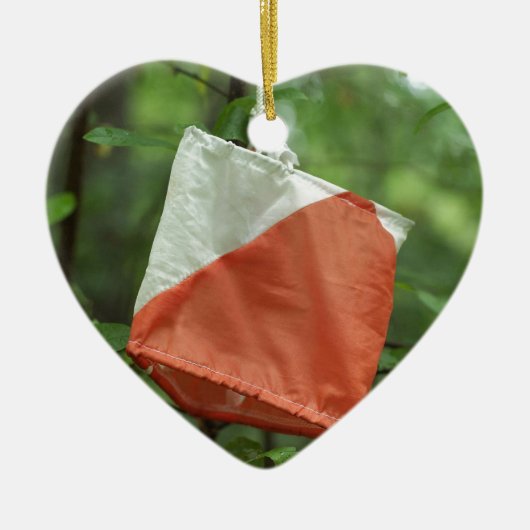 Heart Ornament - orienteervlag (Voorkant)