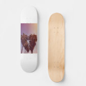 Heart Palm Tree-Schaats Skateboard (Voorkant)