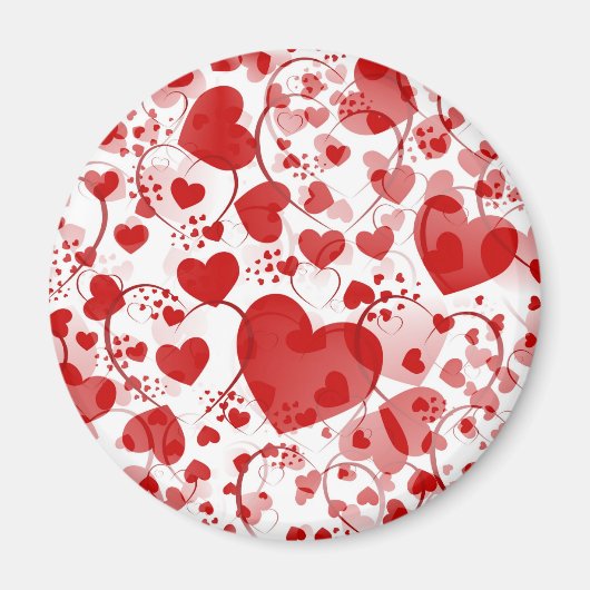 HEART-patroon 7 Magneet (Voorkant)