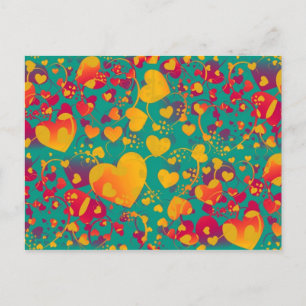 HEART-patroon ART 9 Briefkaart