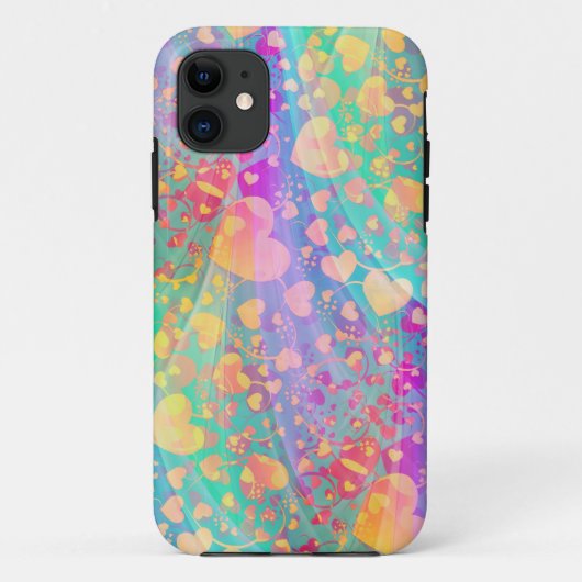 HEART-patroon - pastel Case-Mate iPhone Case (Achterkant)