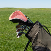 Heart Pattern aangepaste monogram putter cover (Insitu)