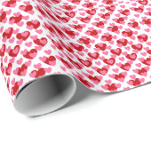 Heart Pattern Cadeaupapier (Rol Hoek)