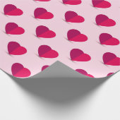 Heart Pattern Cadeaupapier (Hoek)