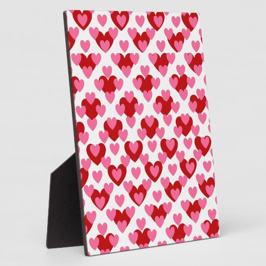 Heart Pattern Fotoplaat (Zijkant)