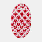 Heart Pattern Keramisch Ornament (Rechts)
