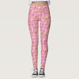 HEART PATTERN LEGGINGS