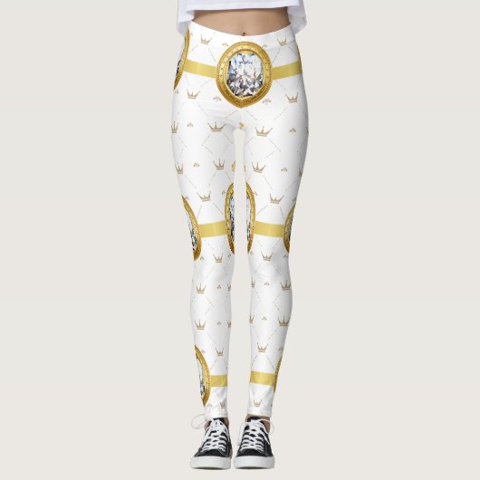 HEART PATTERN LEGGINGS (Voorkant)