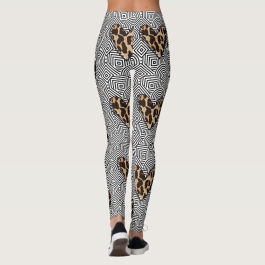 HEART PATTERN LEGGINGS (Achterkant)
