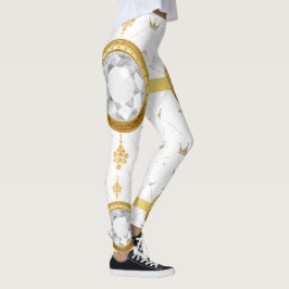 HEART PATTERN LEGGINGS