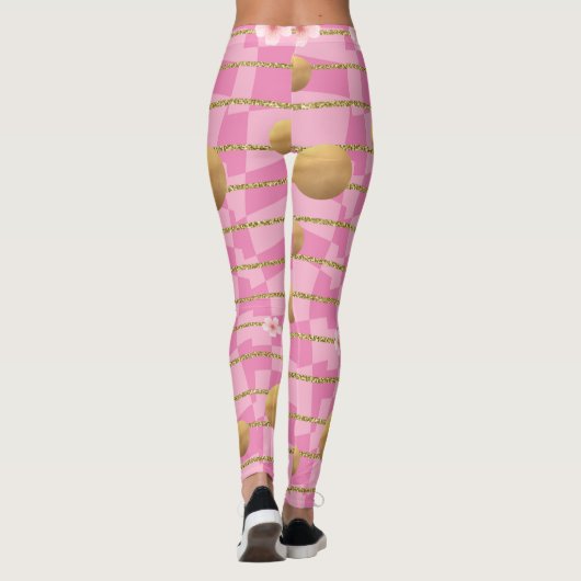 HEART PATTERN LEGGINGS (Achterkant)