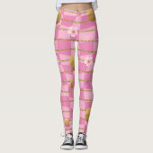 HEART PATTERN LEGGINGS (Voorkant)
